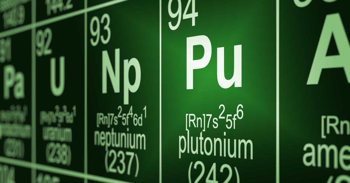 What Does Plutonium Kind Like? You Should Under no circumstances Eat This Component